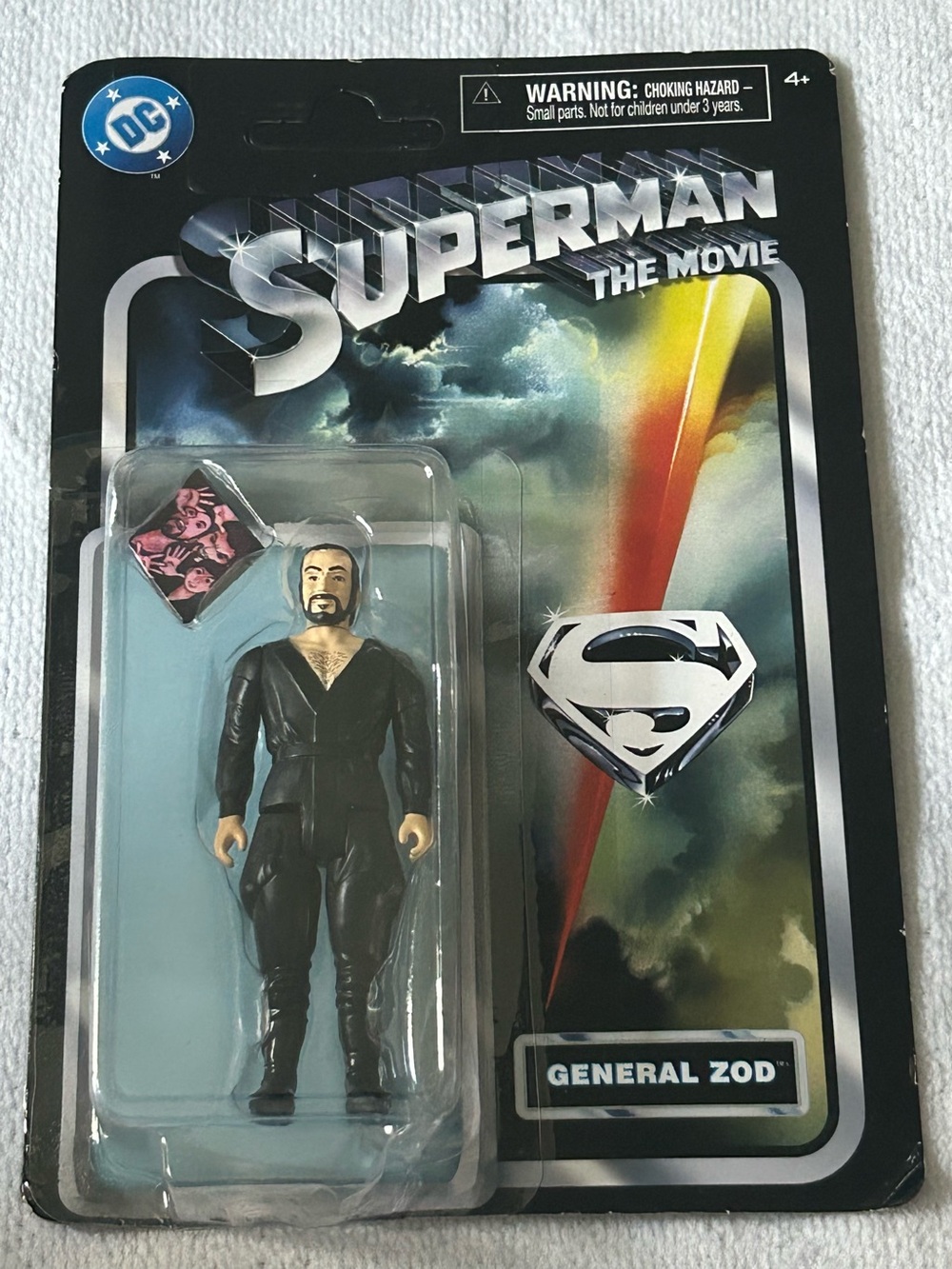 Spin Master General Zod Action Figure Superman The Movie Phantom Zone NIP